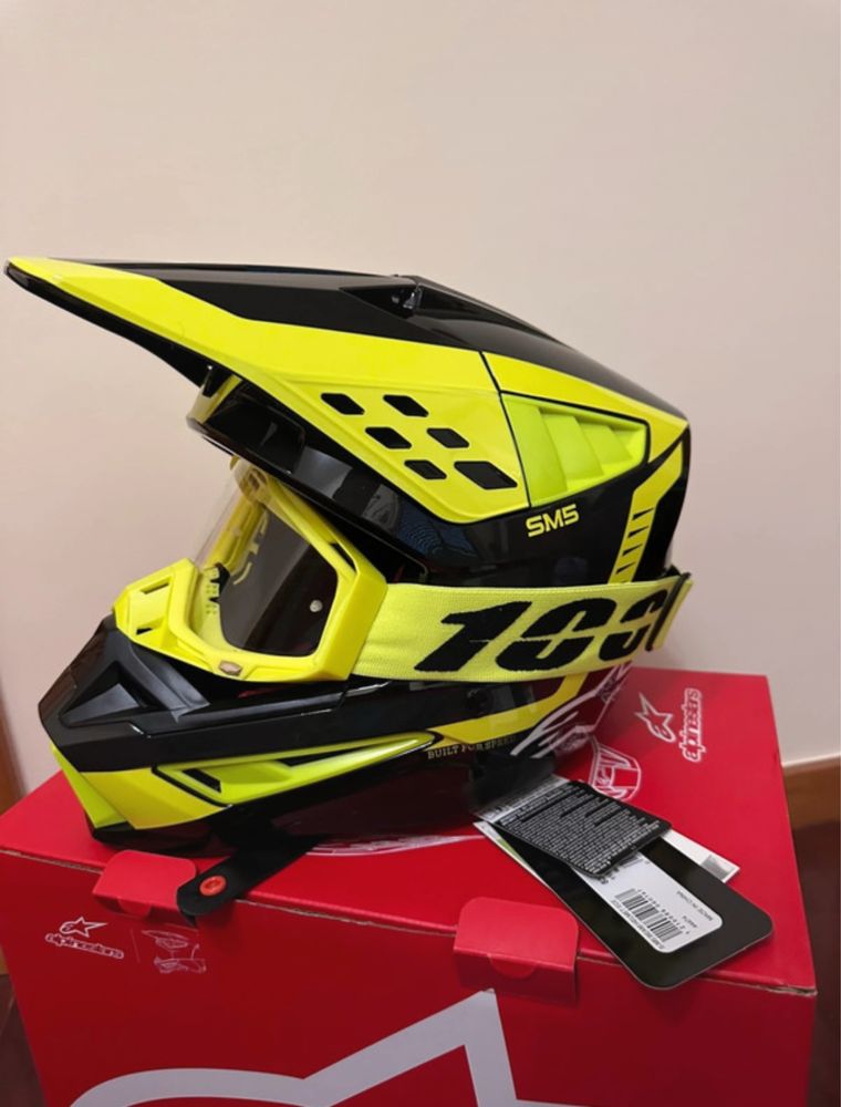 Capacete Alpinestars 2024 M NOVO