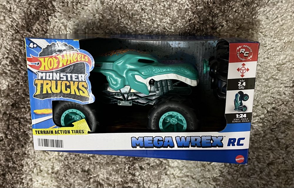радіокерована машинка Hot Wheels Monster Trucks Mega-Wrex RC