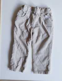Spodnie sztruksy 12 18 miesięcy 86 cm Mothercare
