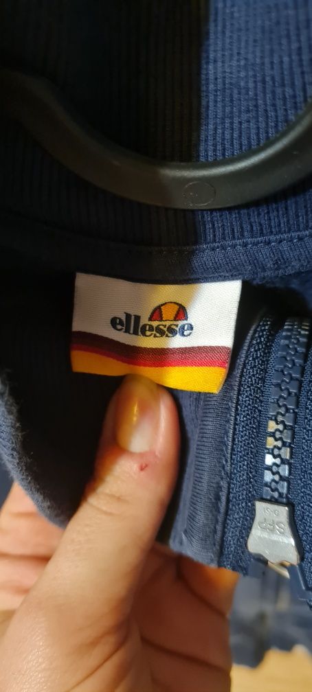 Bluza sportowa na zamek bomberka granatowa XS Ellesse