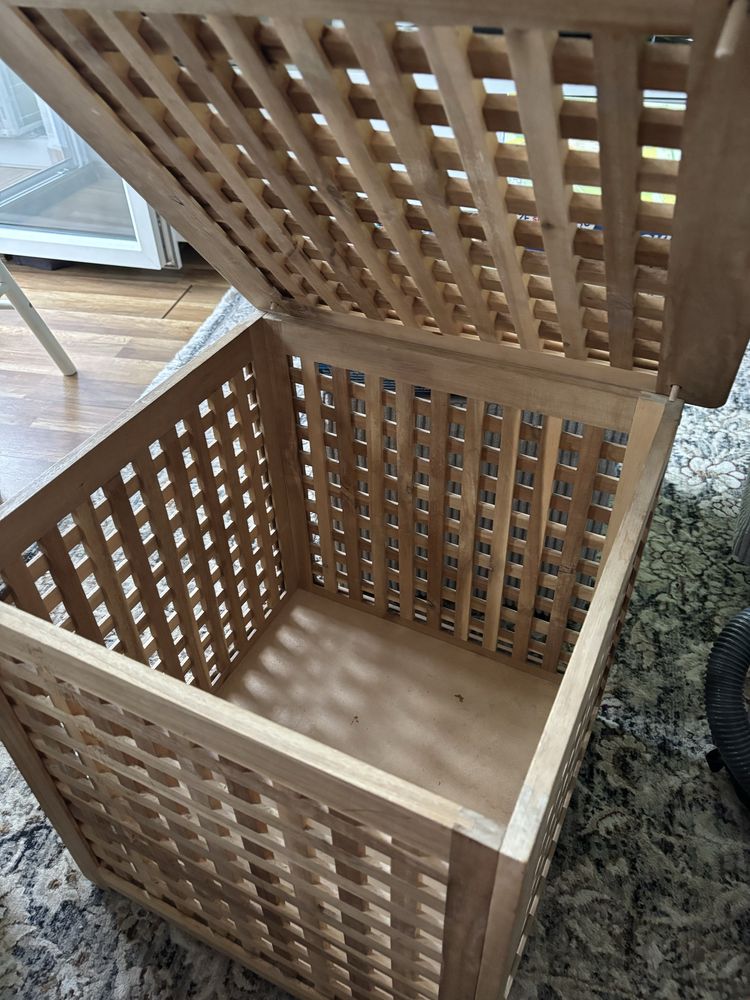 Skrzynia Ikea HOL 50x50x50 na kołeczkach