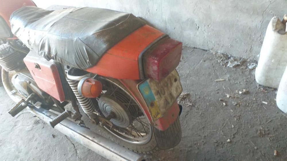 Мотоцикол не находу