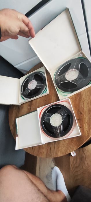 Taśmy magnetofonowe scotch magbetic tape 3 sztuki