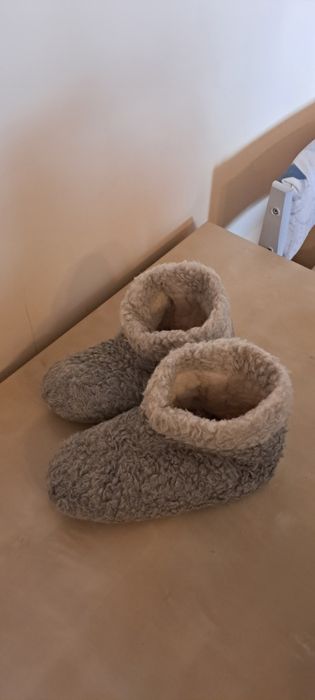 Kapcie bambosze wełna