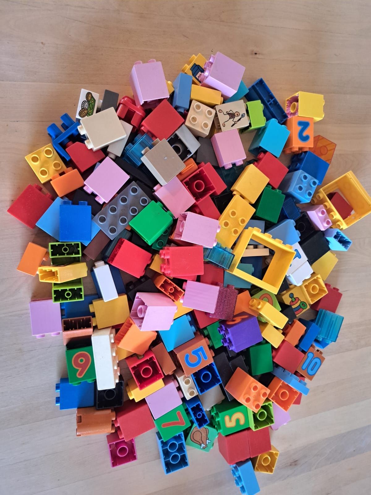 Klocki LEGO duplo do zabawy w dom, mix