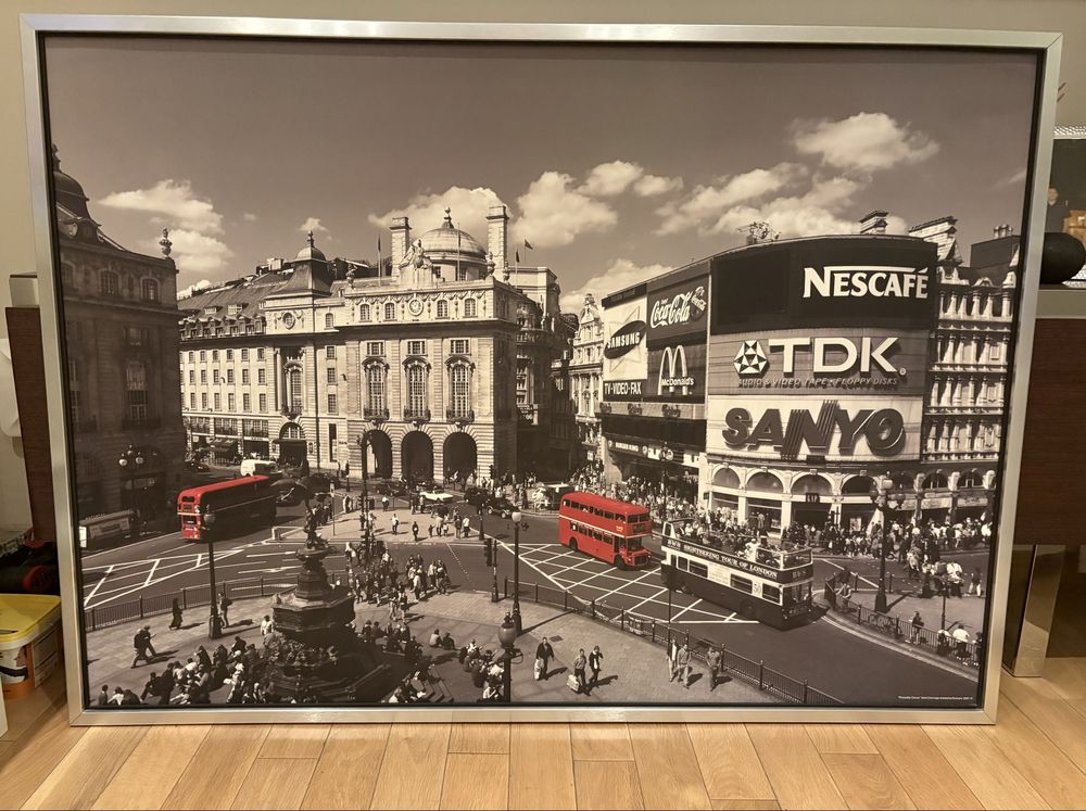 Quadro imagem Londres 1,40 X 1,00m