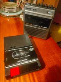 dwa magnetofony Philips N2217 i Grundig CR 100 sprawne