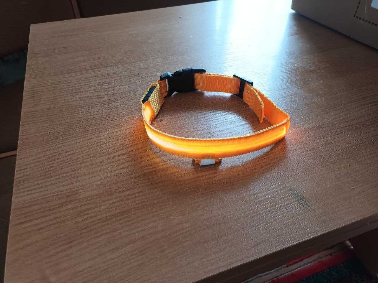 Нашийник для собак з LED  підсвіткою