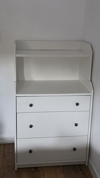 Komoda HAUGA, biała, Do negocjacji