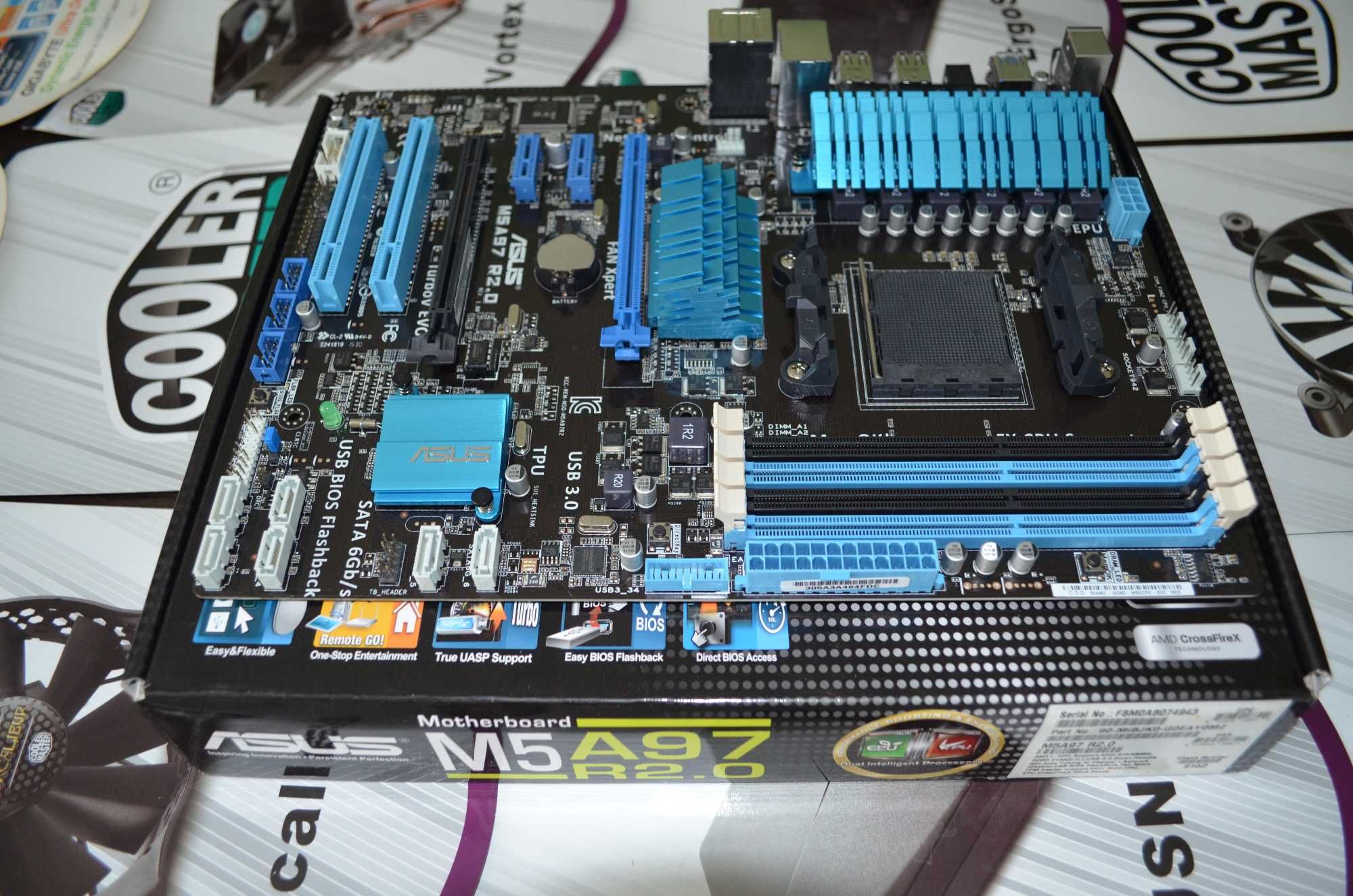 Материнская плата AMD Asus A88XM  FM2  AM3