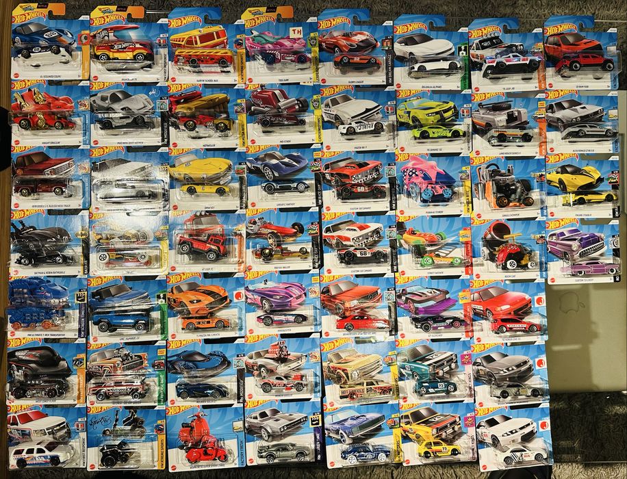 Hot wheels 2024 pełna kolekcja 262 sztuki Samochodziki Resoraki