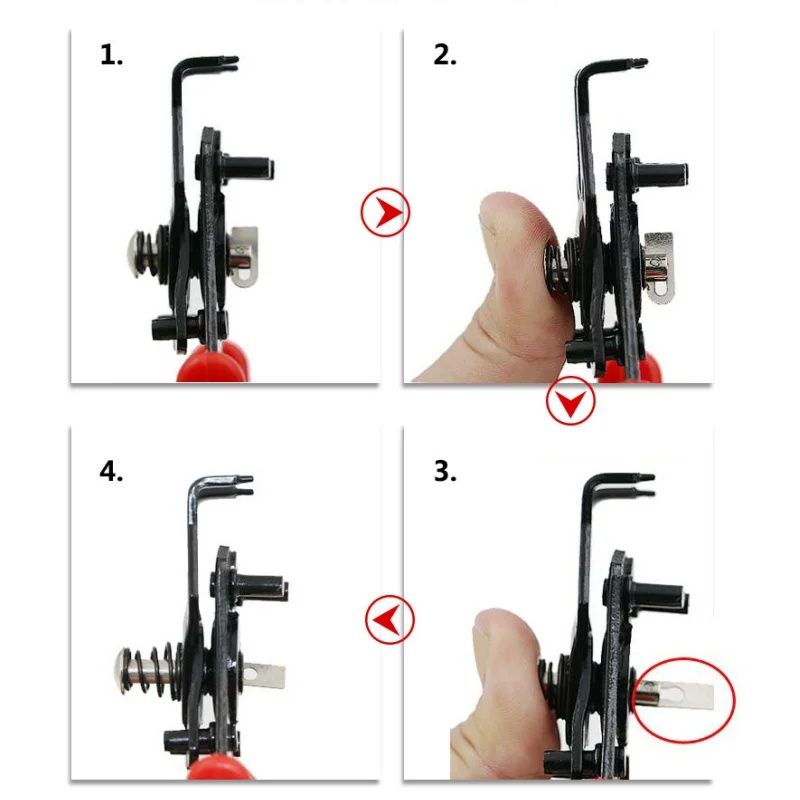 Alicate de pontas com cabeças INTERCAMBIÁVEIS 150mm 5 peças SELADO