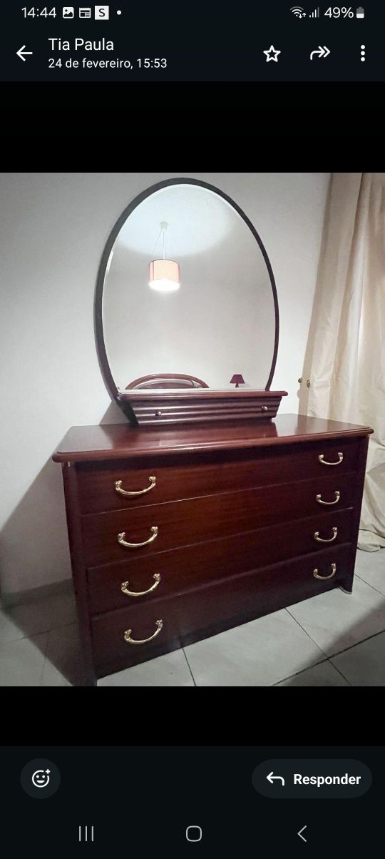 Mobilia de quarto de casal