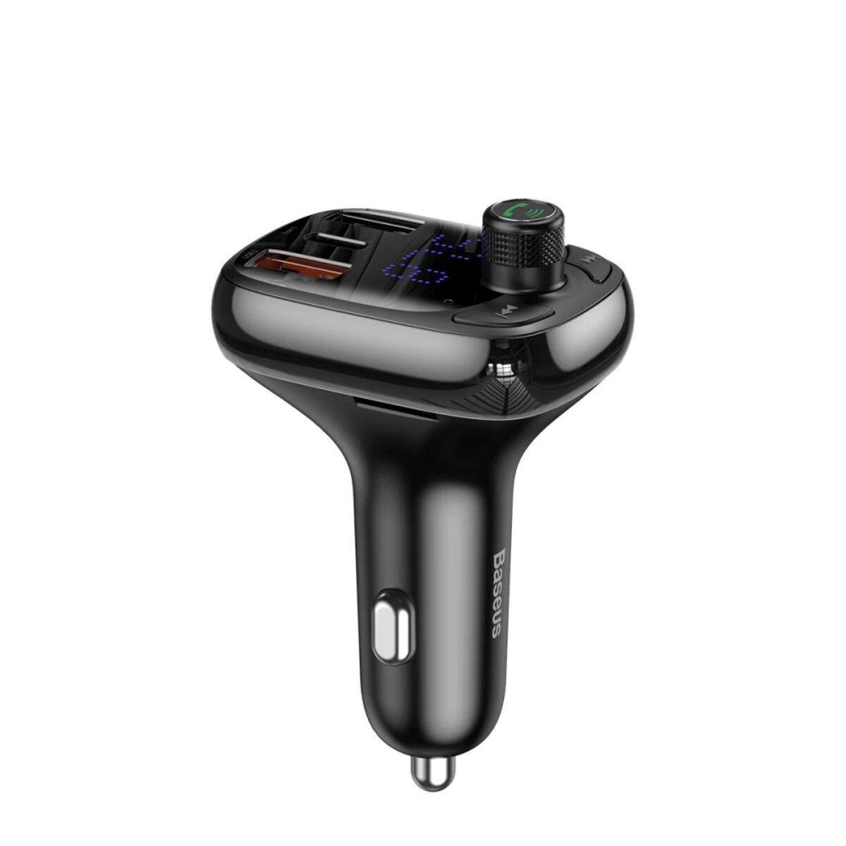 Автомобільне Зарядне FM Модулятор Baseus S-13 QC4.0