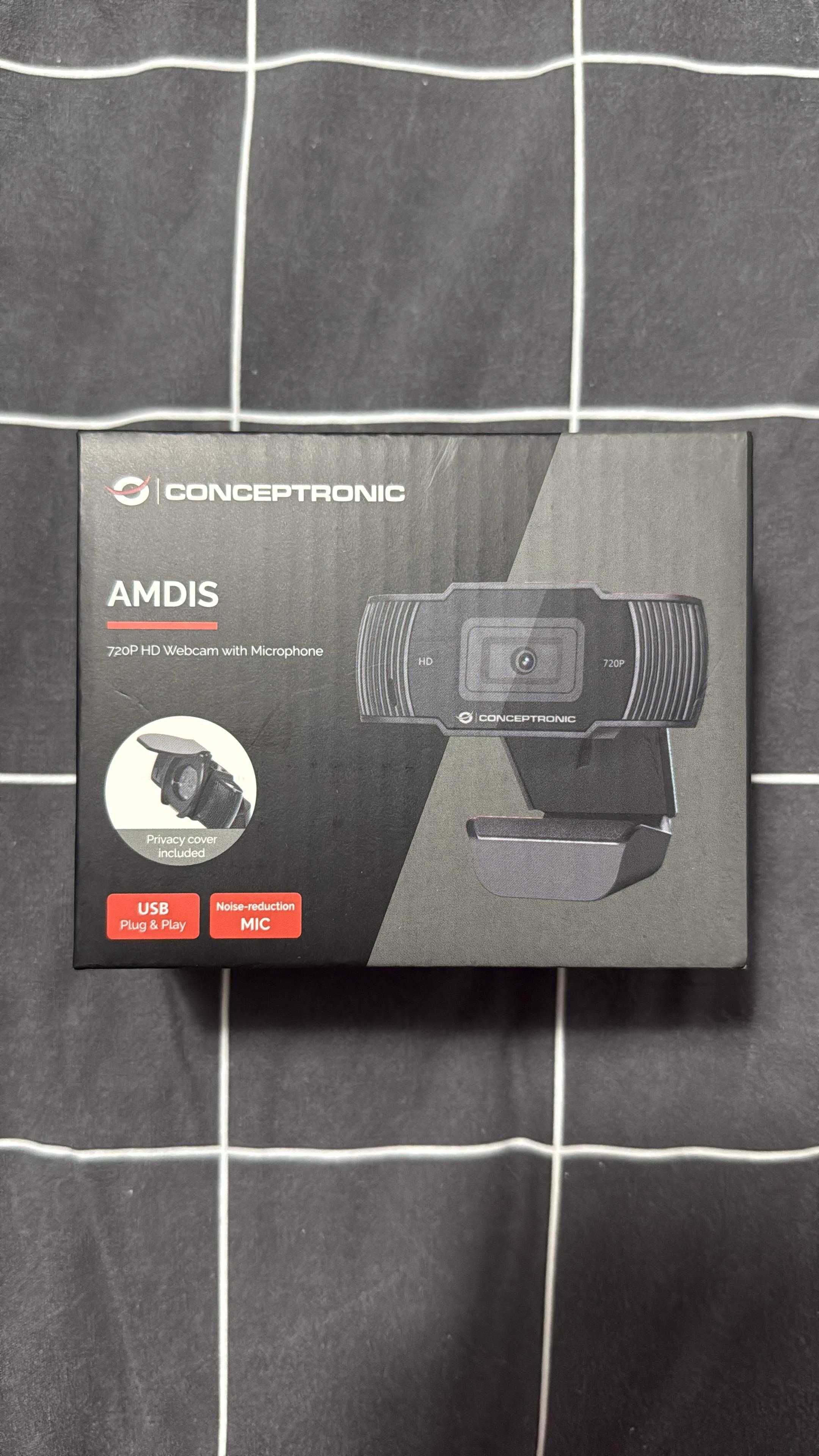 Câmara 720p HD Webcam com Microfone (FECHADO)