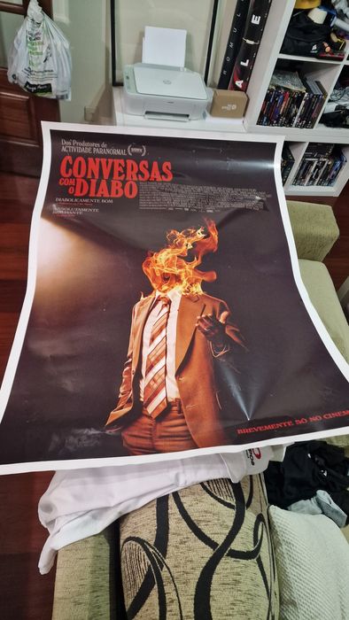 Poster oficial de cinema. Late Night With The Devil