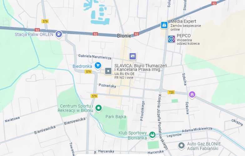 Błonie centrum umeblowane mieszkanie dla firmy - 4 pokoje - 8 osób