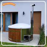 Balia ogrodowa opalana drewnem Jacuzzi ogrodowe