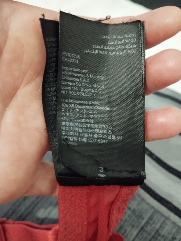 Biustonosz push-up 80C H&M