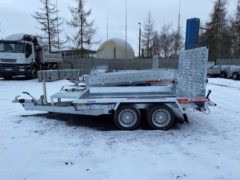 Przyczepa pod MINIKOPARKE TEMARED 2700KG DMC 260x153cm trap C. BRUTTO