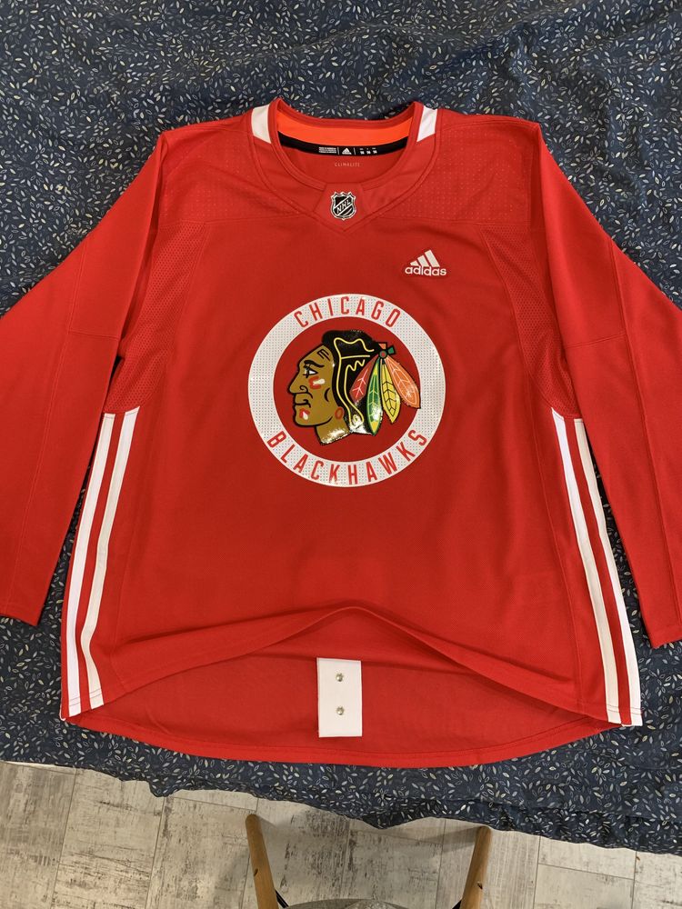 Хоккейная джерси Chicago Blackhawks NHL practice jersey