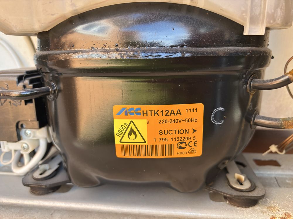 Compressor e Termostato Frigorifico