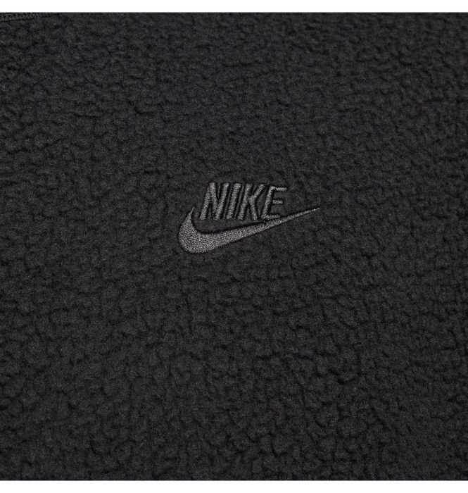 ОРИГІНАЛ Світшот  Nike оверсайз Sherpa  FB8378-010 р.М демісезон чорна