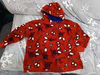 Szlafrok bluza z kapturem Spiderman 116/128