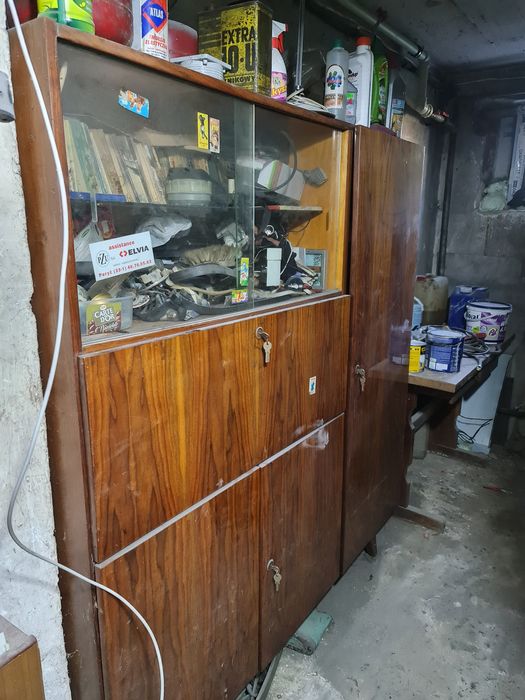 Regał, meblościanka, PRL vintage