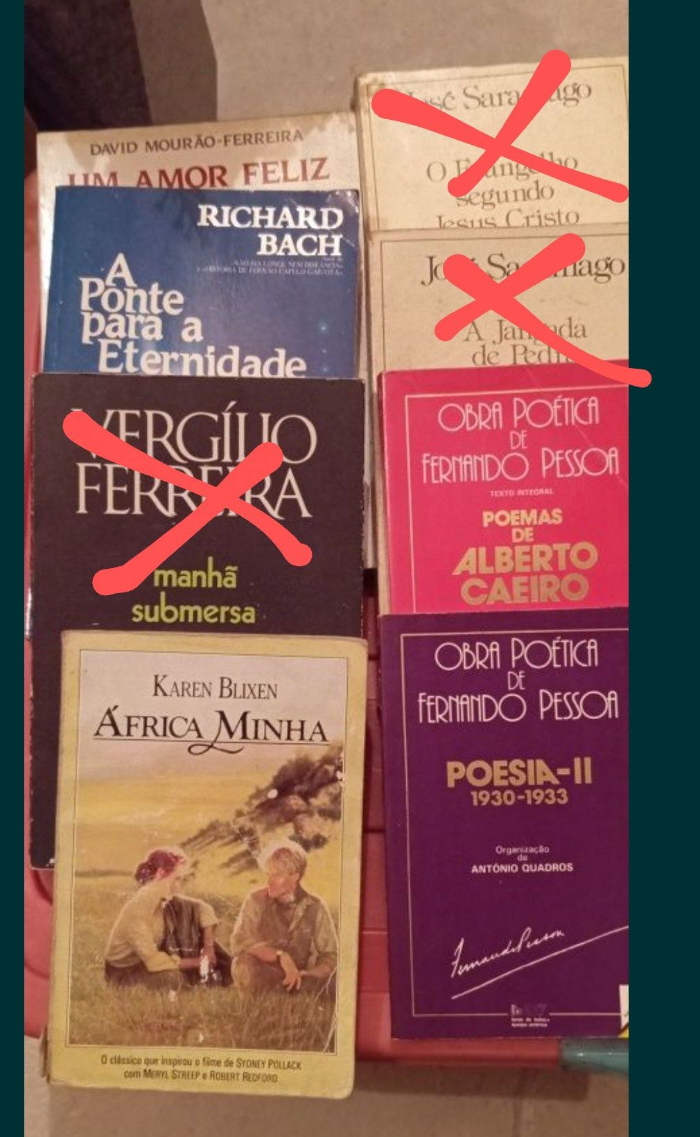 Livros variados autores