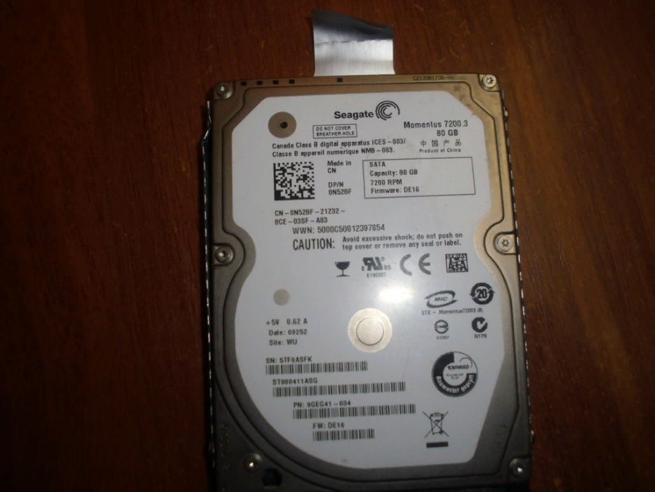 жесткий диск seagate 80gb