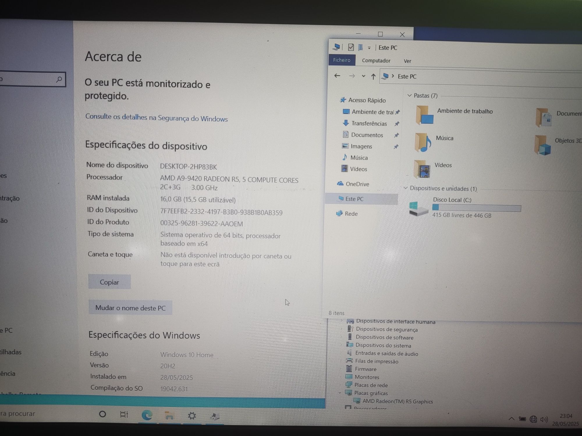 ASUS portatil 16gb