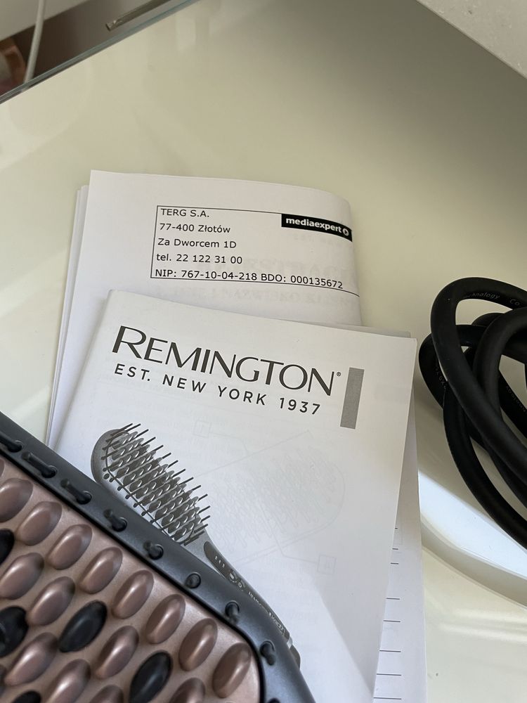 Remington szczotka prostująca Keratin Protect 5 lat gwarancji MediaExp