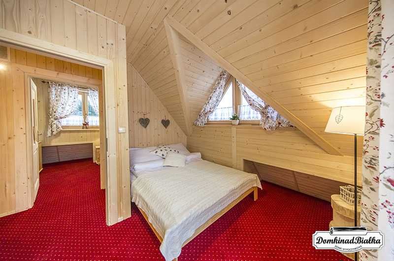 Domek do wynajęcia w górach widok blisko rzeki Białka tatrzańska Tatry
