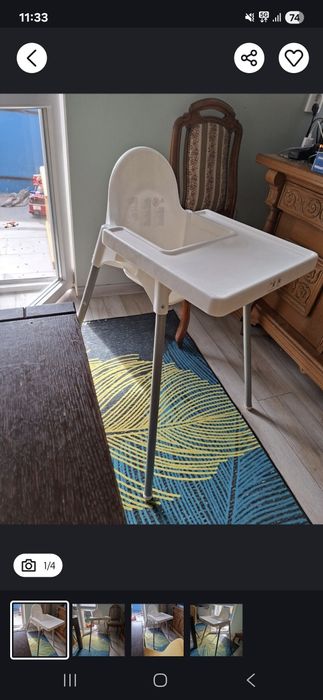 Krzesełko do karmienia