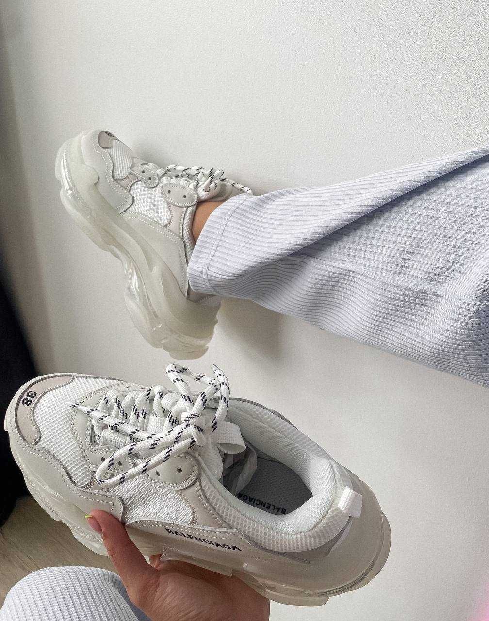 Balenciaga Triple S White