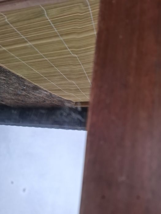 Lustro fazowane drewniana rama przed llw.ś