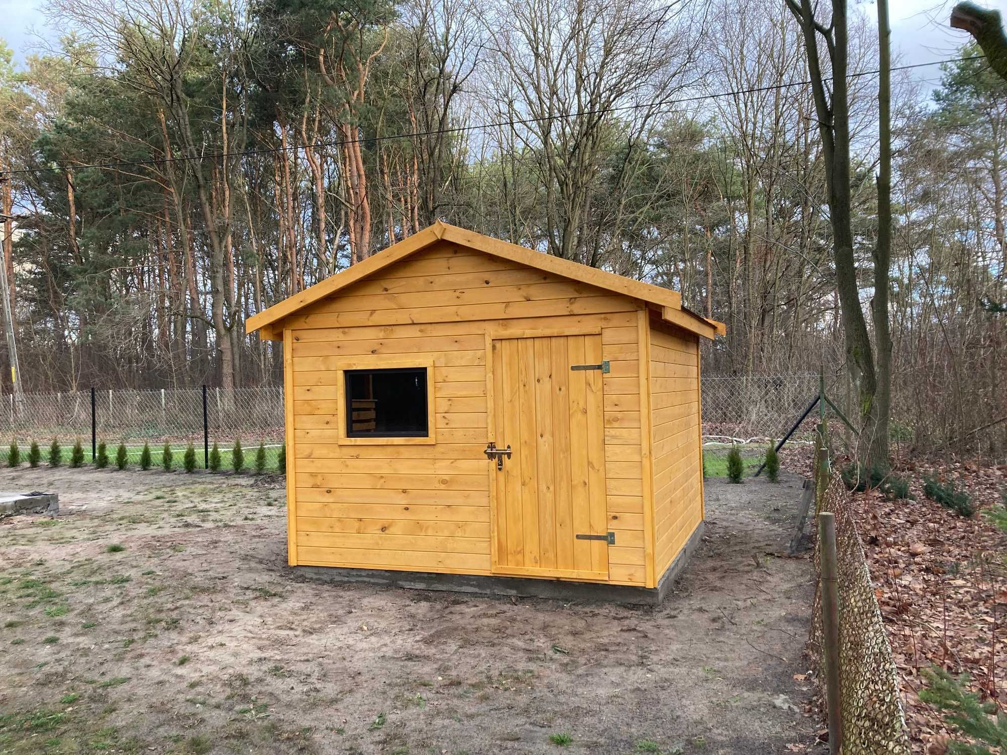 Domek narzędziowy Domek drewniany Drewutnia