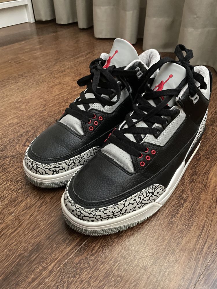 Air Jordan 3 Retro OG black cement