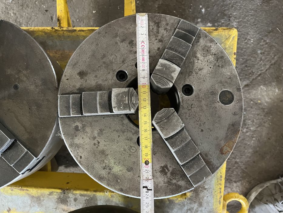 Uchwyt tokarski 3 i 4 szczeki pakiet