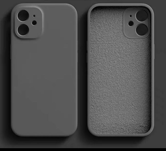 Capa em silicone para iphone 11 nova