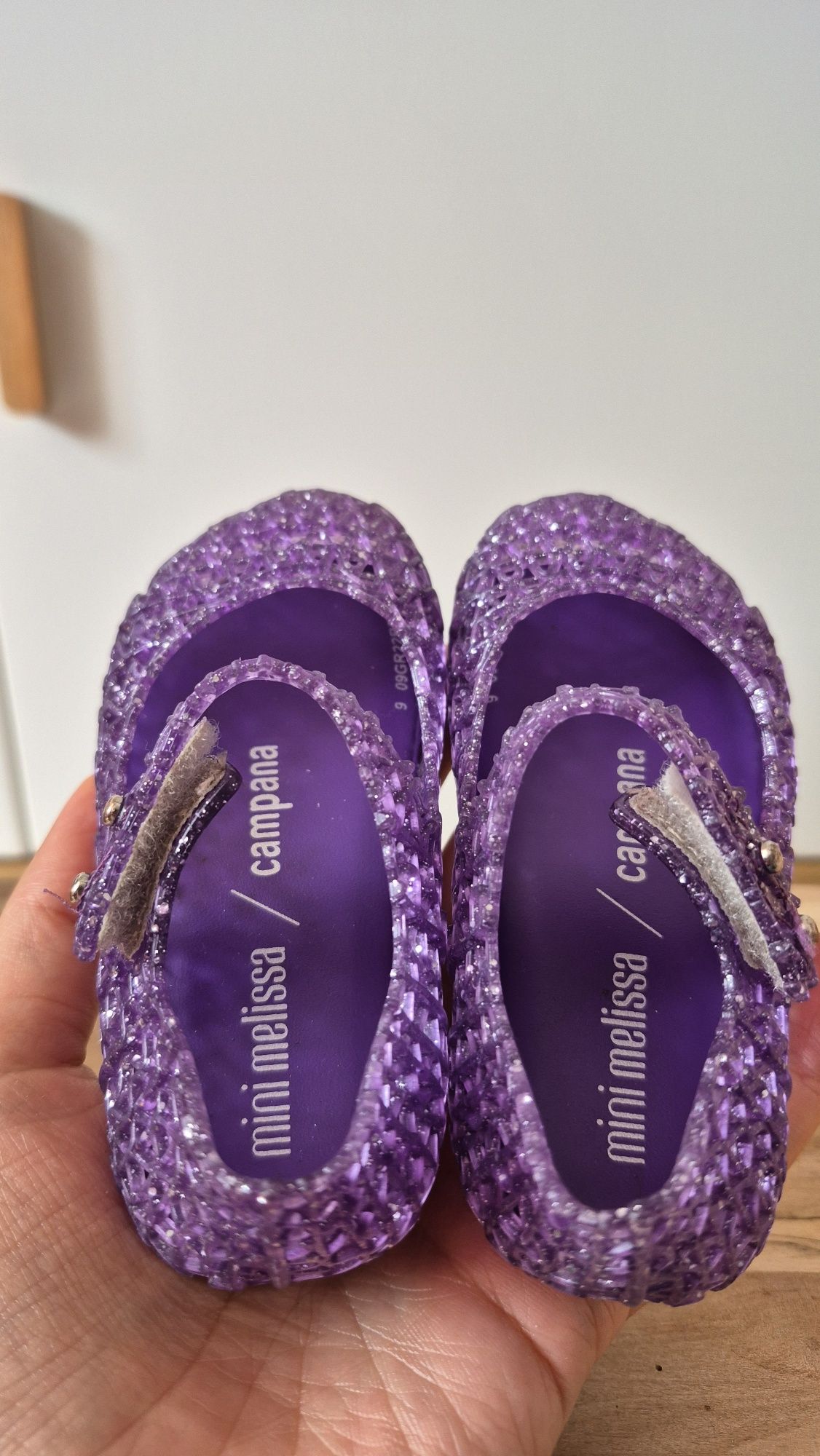 Mini Melissa Campana com glitter