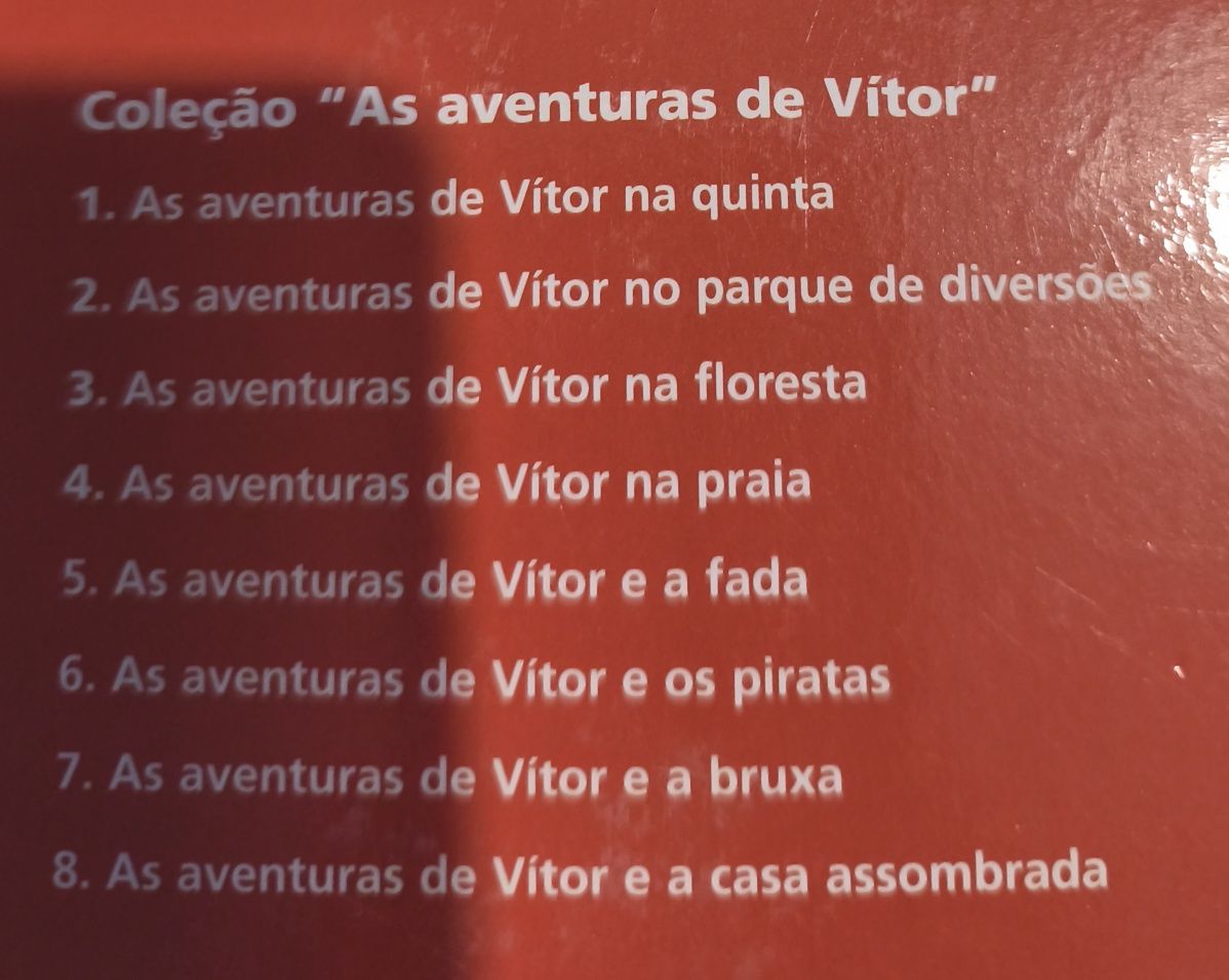 Livros infantis - Coleção As Aventuras do Vítor