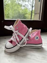 Кеды Converse All Stars розовые на девочку