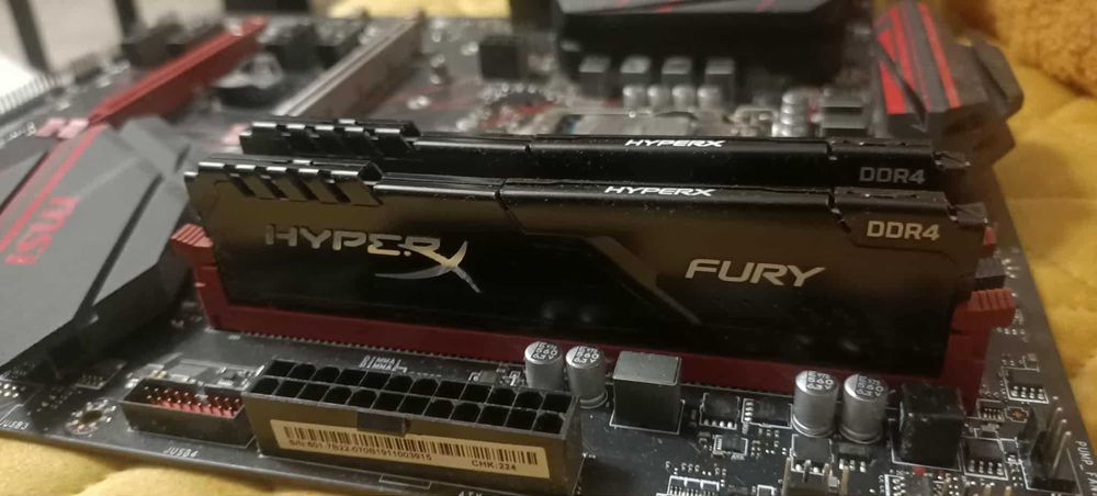 MSI B360 + INTEL I5-9600K + HYPERX 16GB RAM 2666 MHZ (do negocjacji)