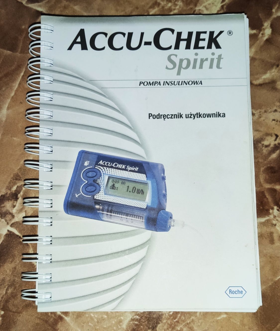 Instrukcja obsługi pompy insulinowej Accu Chek Spirit