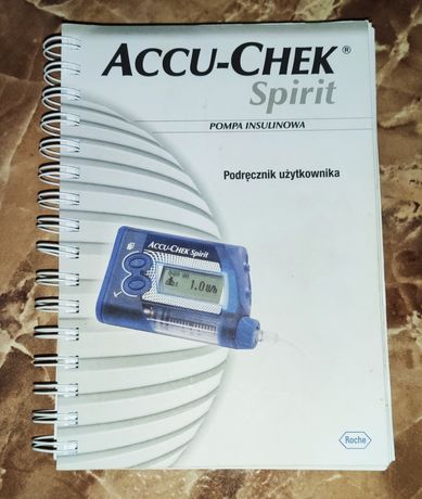 Instrukcja obsługi pompy insulinowej Accu Chek Spirit