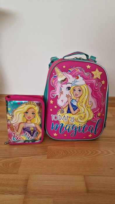 Рюкзак шкільний каркасний YES Barbie Барбі школьный