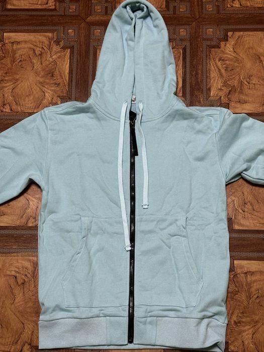 Зіп-кофта Stone Island блакитного кольору