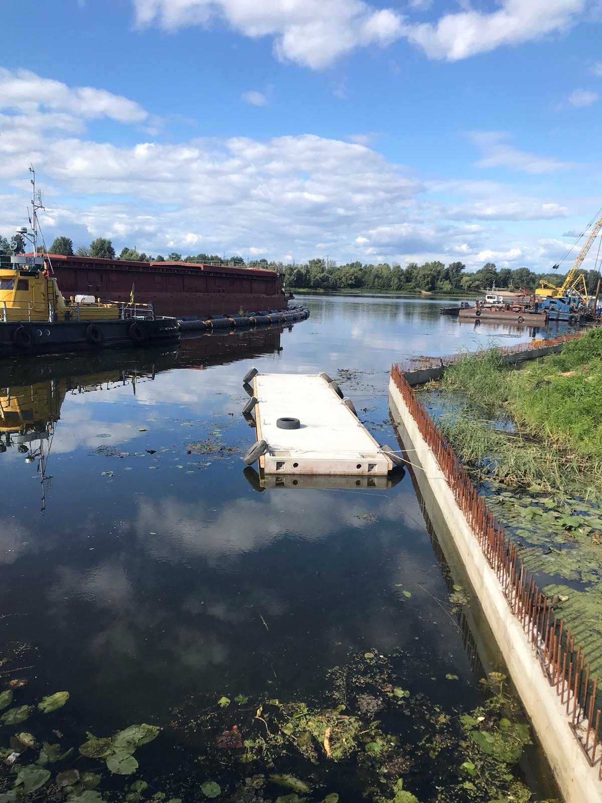 Плавучі понтони пластикові